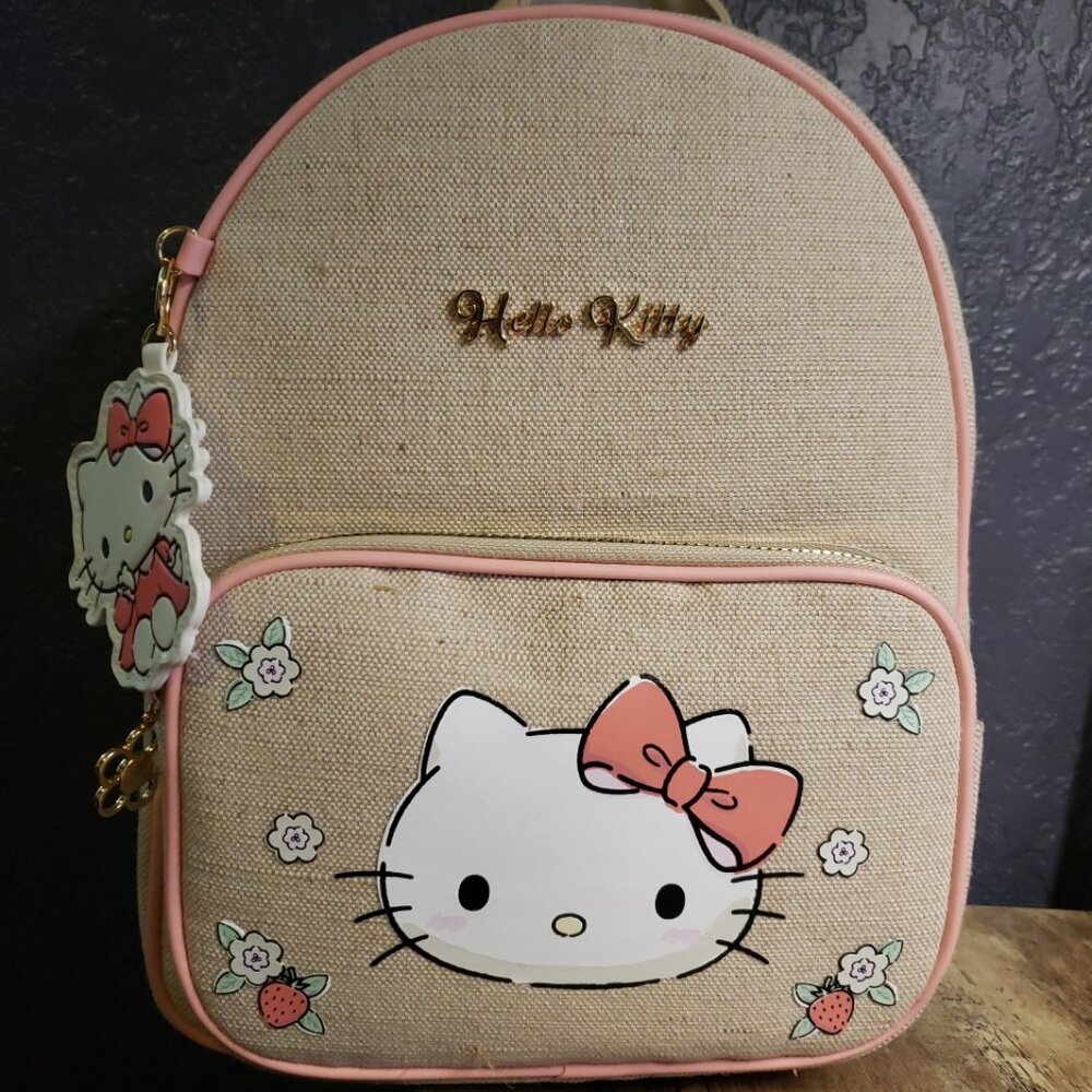 Primark Sanrio Hello Kitty Backpack 13”x10” NEW with Tags